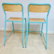 Pair of vintage 1980s laboratory stools