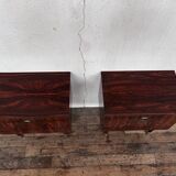 Paire de chevets palissandre