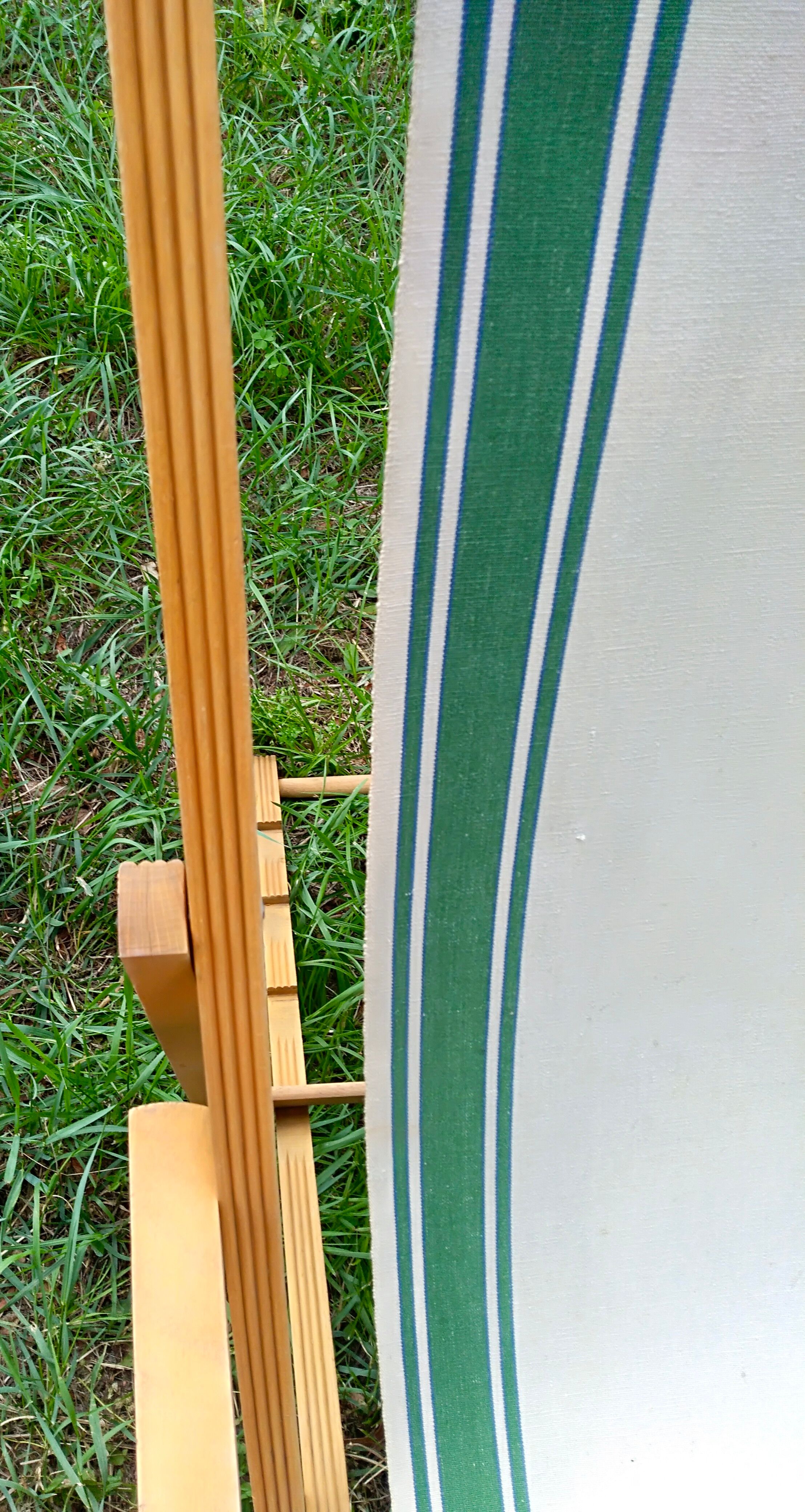 Vintage deckchair