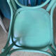 Green bistro chair