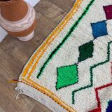 Handmade Moroccan Berber rug 254 X 152 CM