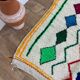 Handmade Moroccan Berber rug 254 X 152 CM