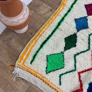 Tapis berbère marocain artisanal fait main 254 X 152 CM