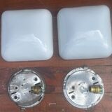 Set of 4 ceiling lights year 70