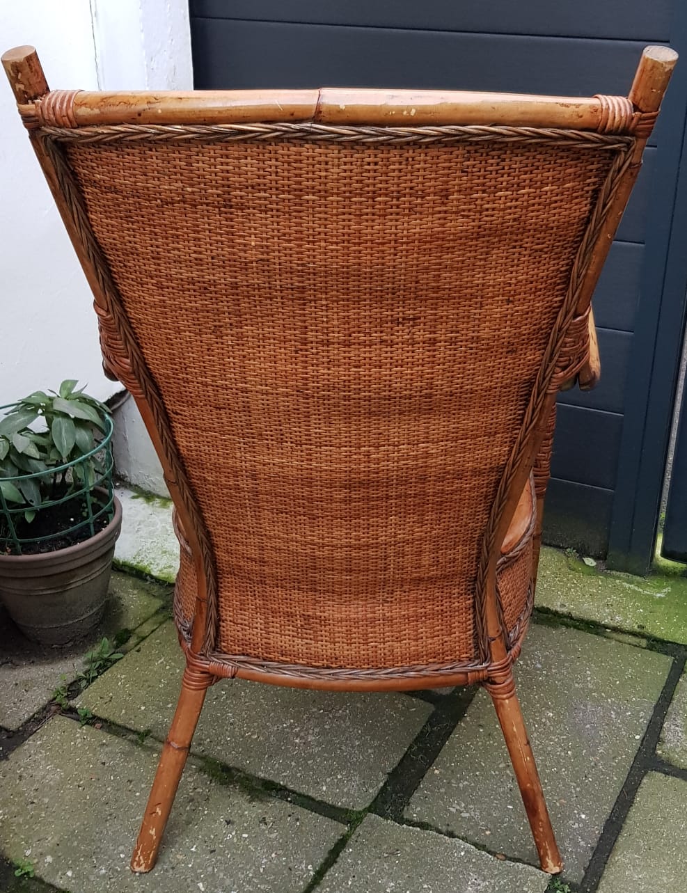 1950 rattan chair