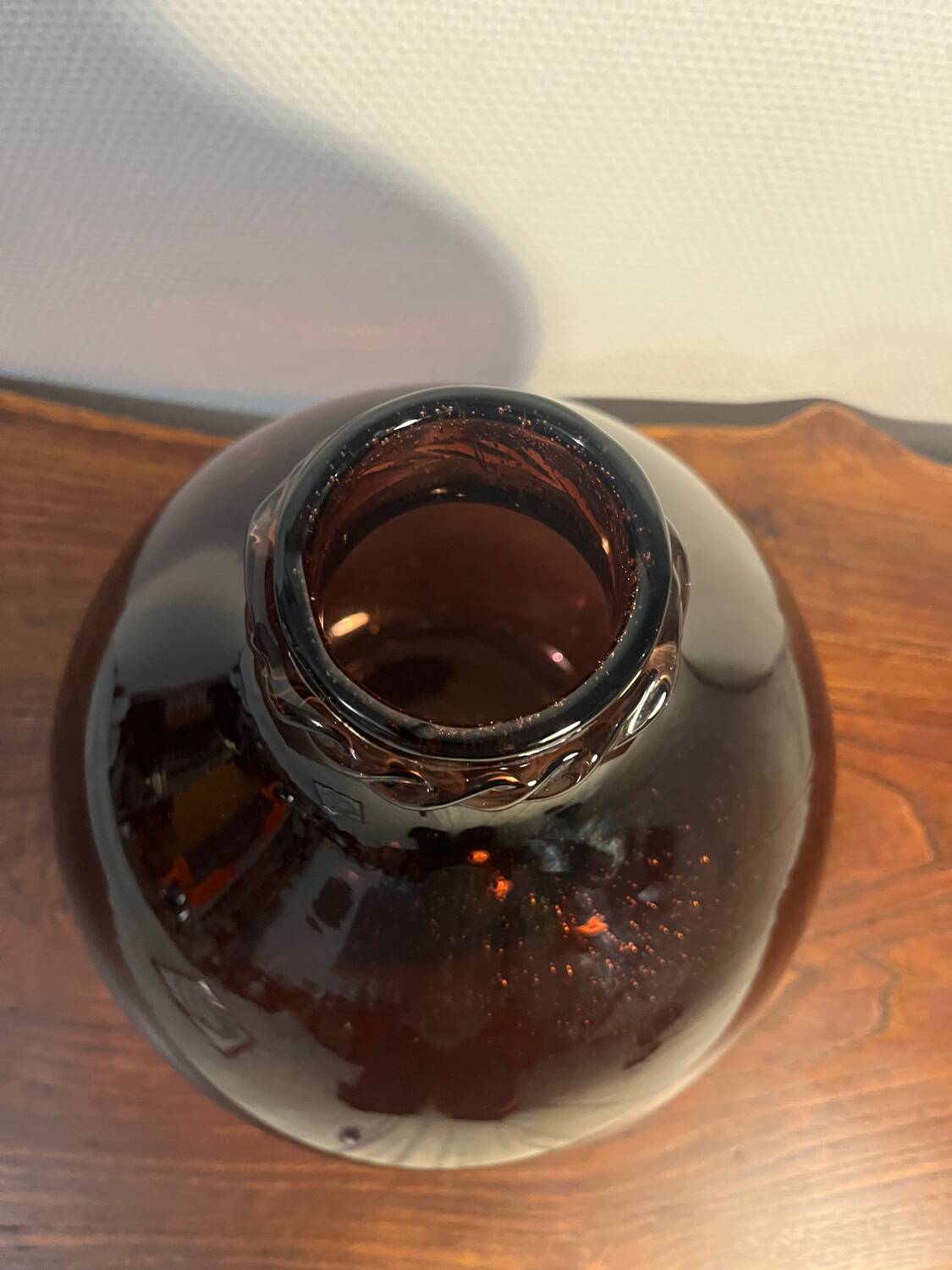 Demijohn carboy vase glassware BIOT France