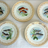 Vintage Limoges fish service