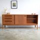 Danish vintage enfilade * Sliding doors * 183 cm *