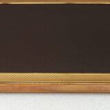 Golden square frame Italy circa 1970