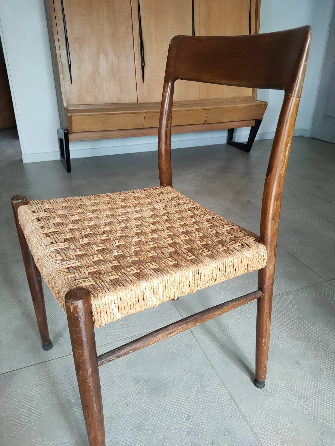 3 Scandinavian Moller chairs