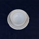 Tea cup with porcelain saucer from Limoges Charles Ahrenfeld bordered gilded
