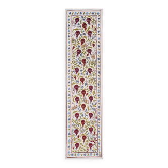 Tapis noué à la main, tapis turc vintage 52x189 cm