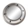 Round convex metal mirror in English style 1900