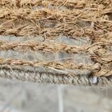 Vintage rope reading floor lamp 1970