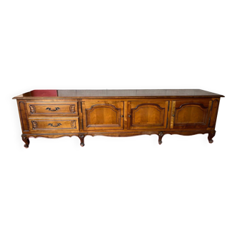 Enfilade en merisier et placage style régence