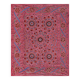 Hand knotted rug, vintage Turkish rug 245x299 cm