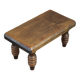 Wooden stool, small stool, plant holder, interior decoration, wood stool Measurement: height 16