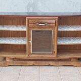 Art Deco sideboard in burr walnut