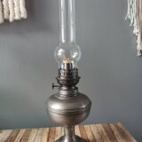 Old tin oil lamp
