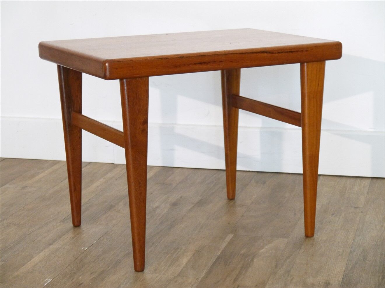 Vintage Scandinavian teak side table 1960