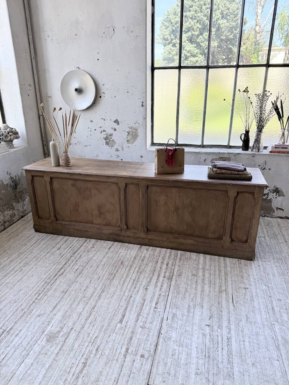 Oak workbench 250 cm XL 1950