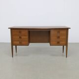 Vintage Danish Teak Desk, 1960s