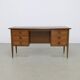 Vintage Danish Teak Desk, 1960s