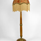 Art Nouveau cherry floor lamp by Paul Follot, circa 1920