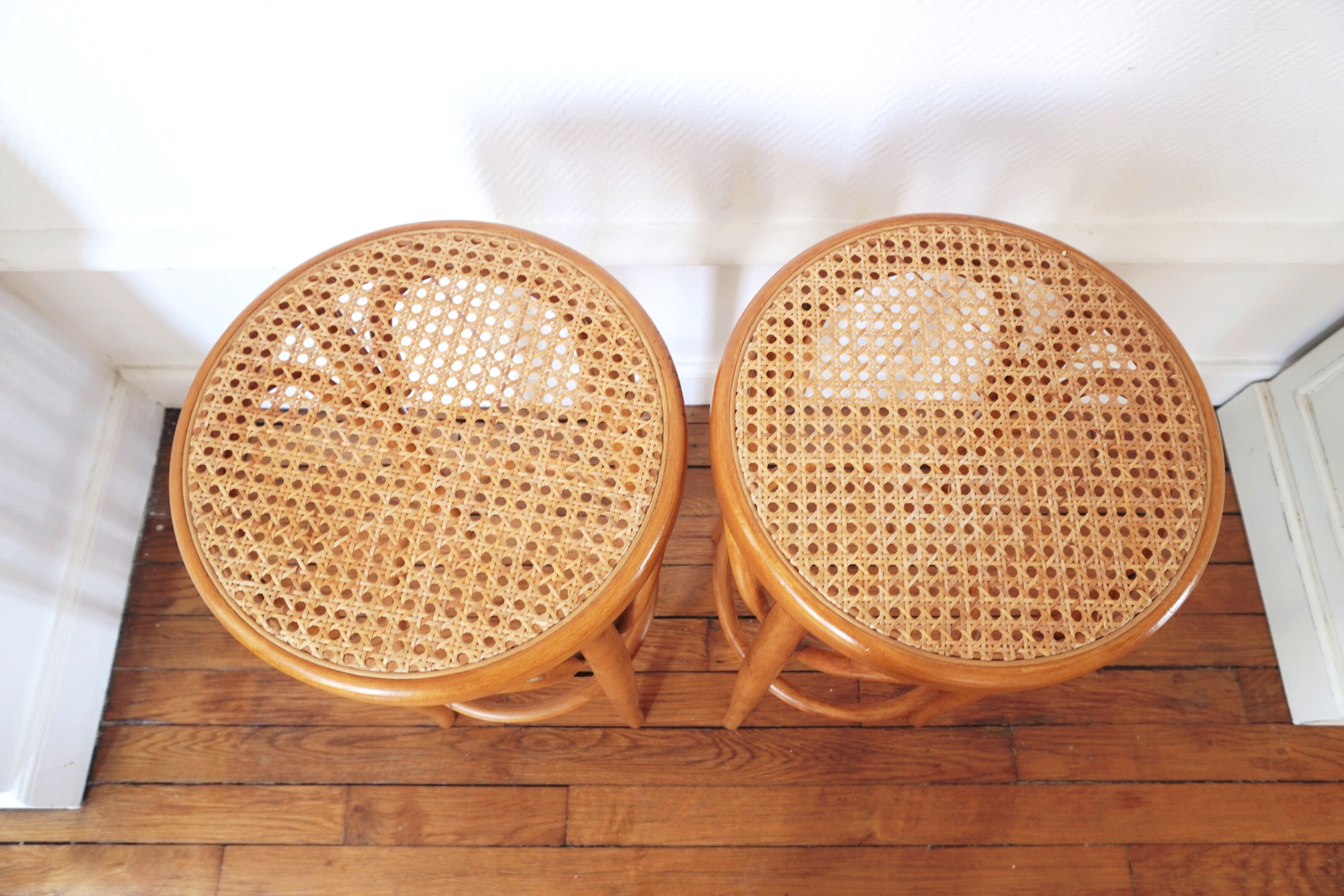 Lot of 2 high stools