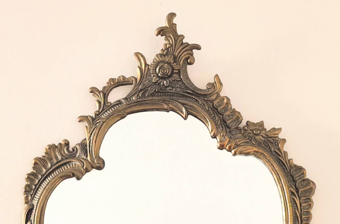 Bronze mirror 50 years old Louis XV Style