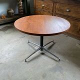 70s design round coffee table
