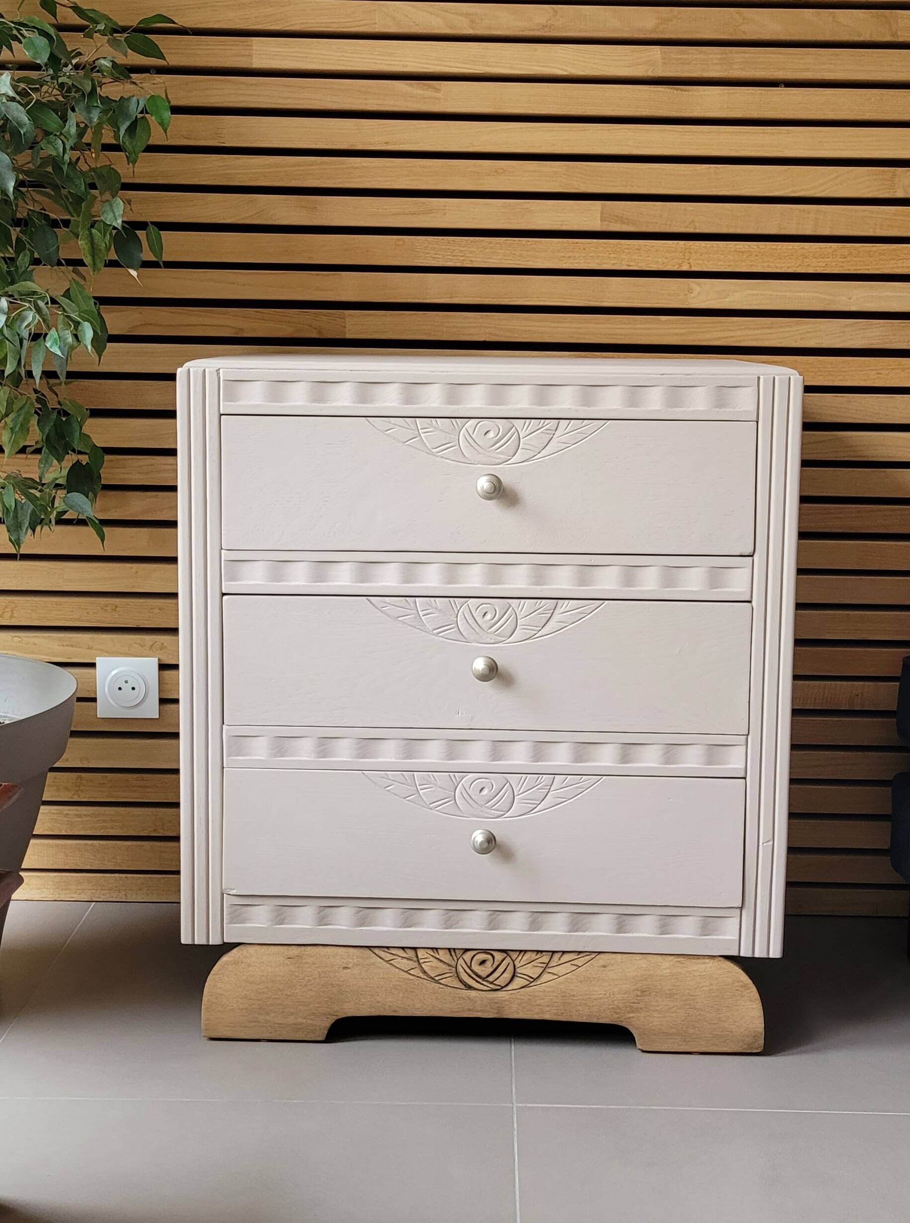 Commode art déco vintage