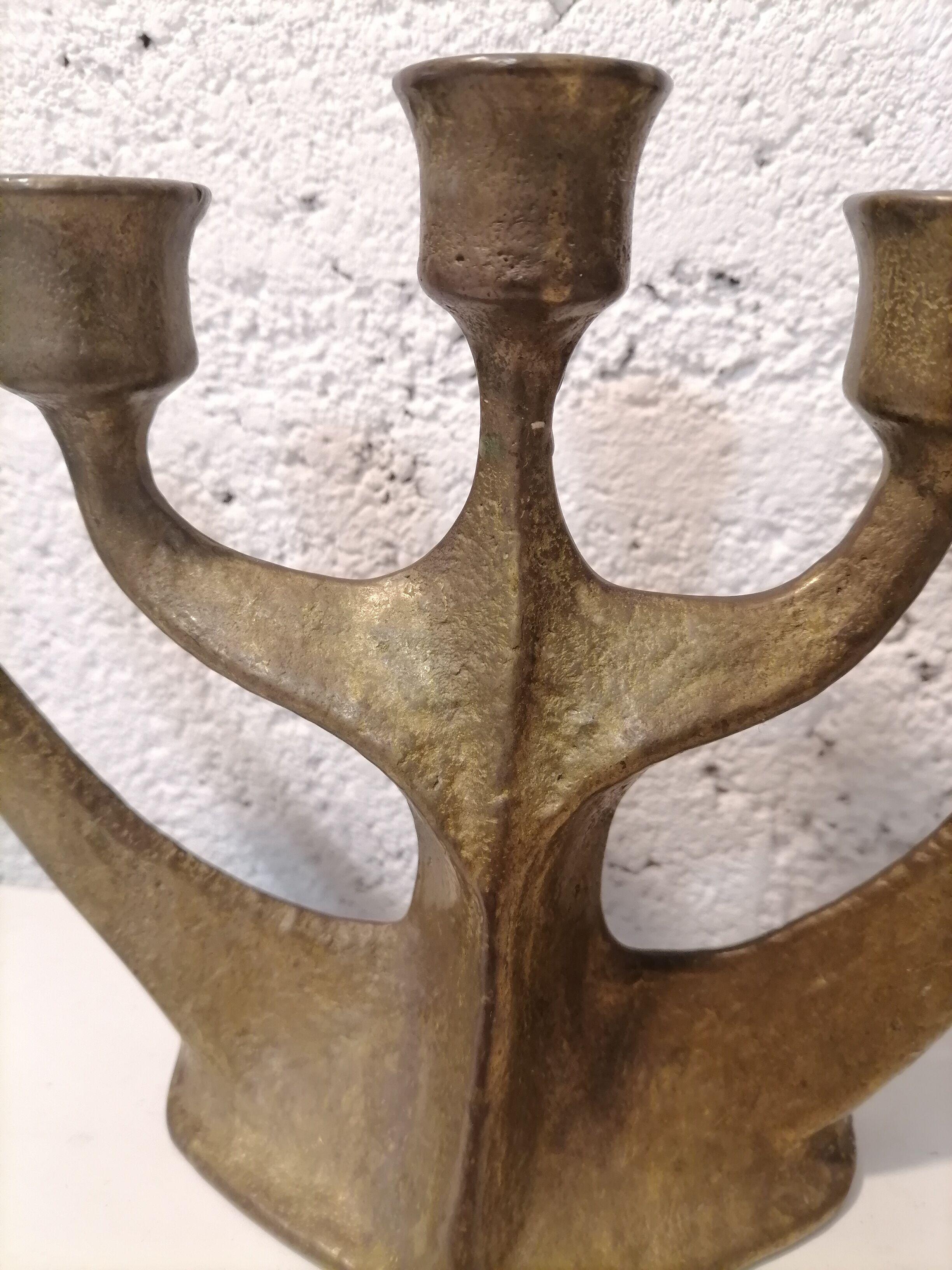 Bronze chandelier 1960