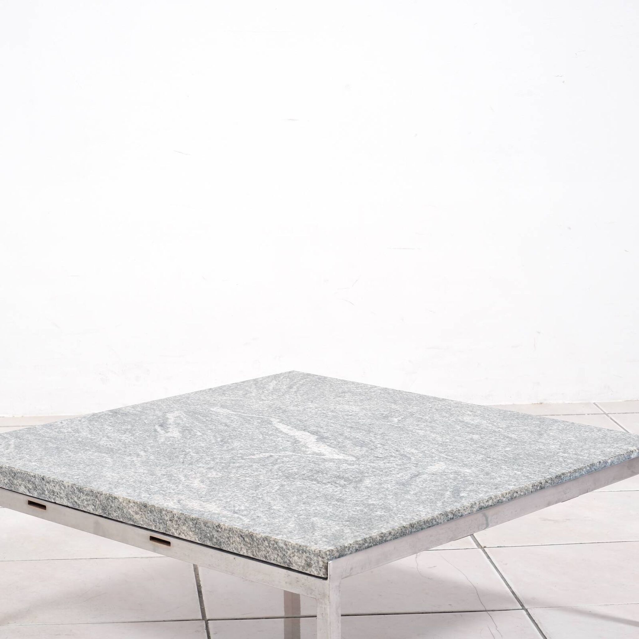 Wittmann Constanze coffee table with granite table top by Johannes Spalt