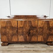 French Art Decò sideboard in walnut, 1940
