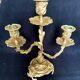 Pair of candlesticks, candelabra in bronze, 19th century.