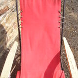 Transat chaise longue vintage