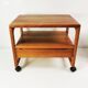 Side table, teak bar, Mid Century, BR Mobler, designed by Peter Brink, Denm