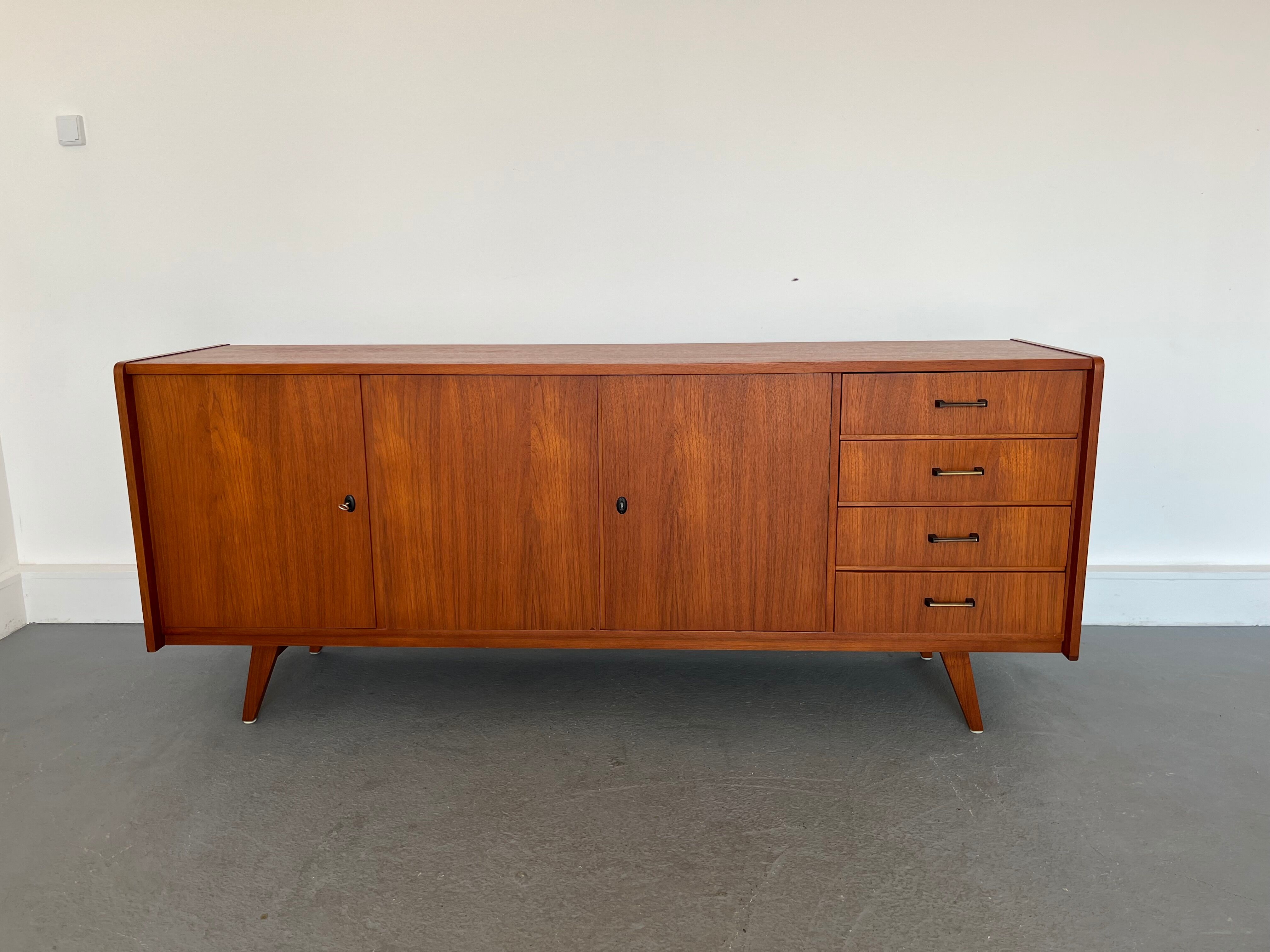 Teak sideboard Denmark 1960s