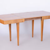 Table à manger restaurée en chêne ArtDéco, Jindrich Halabala, UP Zavody, Tchéquie, années 1940