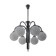 Art Deco Chandelier, France, 1930s