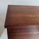 Vintage side table with compass legs
