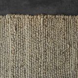 Flat-woven jute Indian rug, 1970s