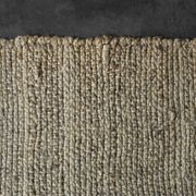 Tapis indien en jute tissé à plat, années 1970