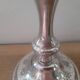 Paire de bougeoirs en argenture 1900