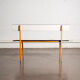 Wood and formica bench