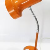 Orange desk or table lamp Italy 1970