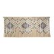 Contemporary Geometric Artisian Raw Cotton South American Sculpture / Tape
