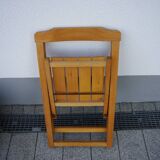 Vintage  pine folding chair