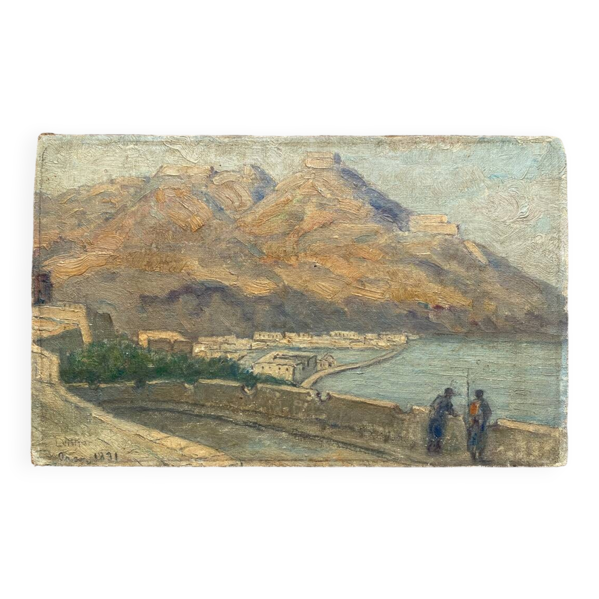 Oran 1831 oil on panel